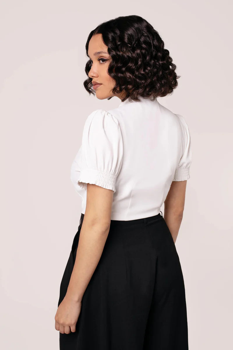 Turner Blouse Ivory