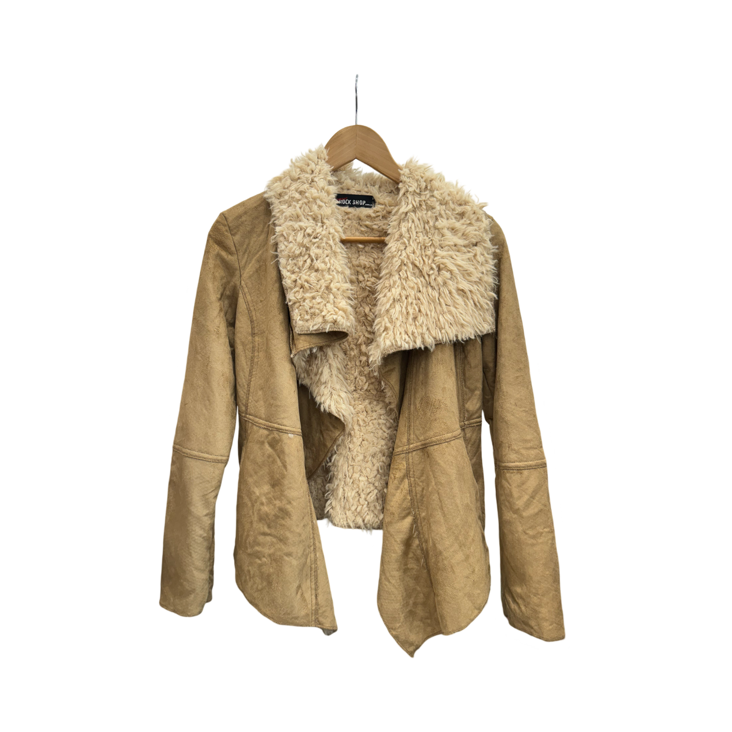 Jacket Brown Faux Sherpa