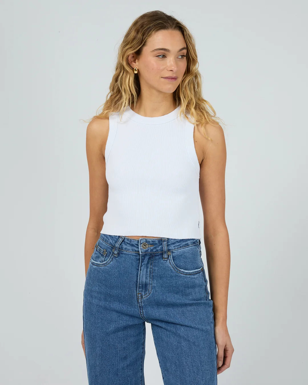 Pia Tank White