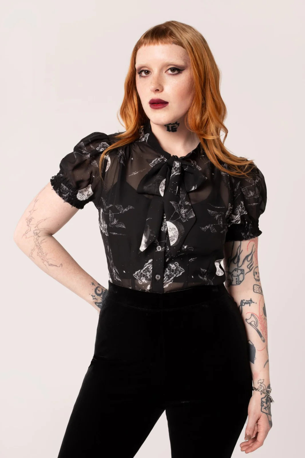 Over the Moon blouse