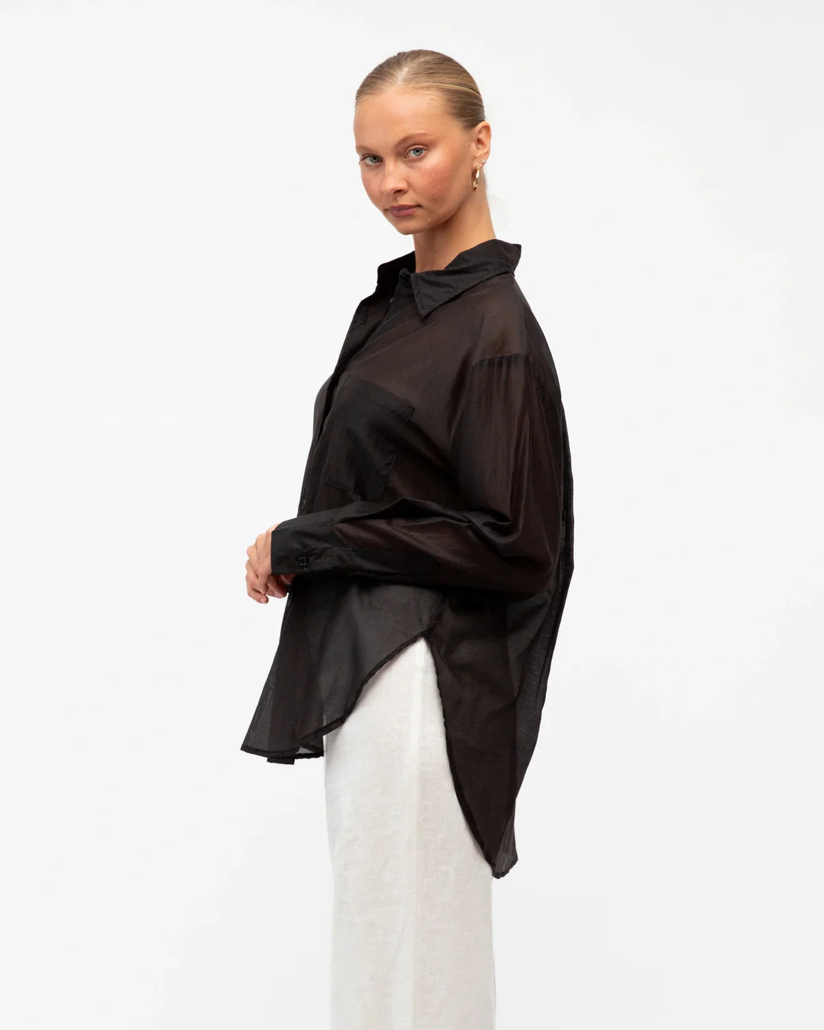 Hot Property Oversized Shirt Black
