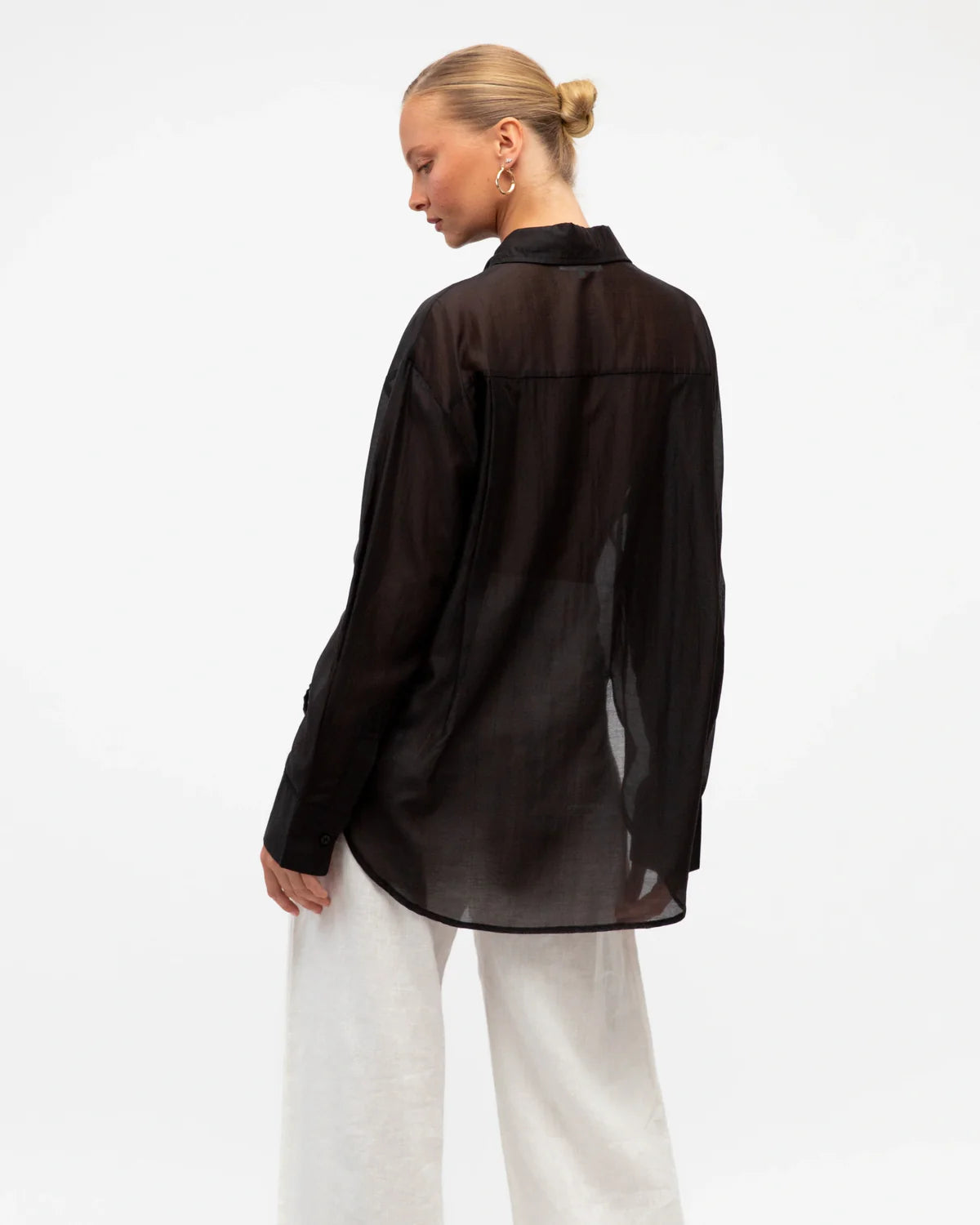 Hot Property Oversized Shirt Black