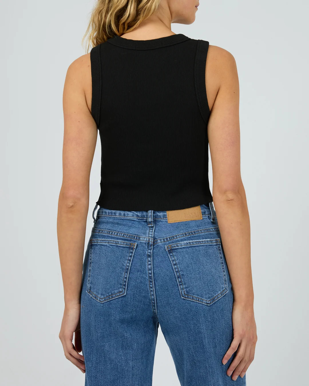 Pia Tank Black