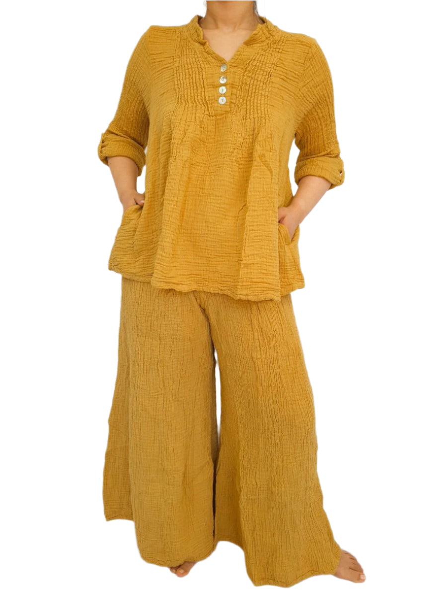 Hot Property - Liliana Cotton Set - Mustard